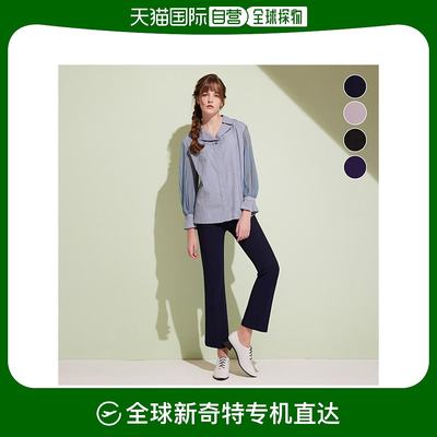 韩国直邮Tag 棉裤/羽绒裤 [TAG] 密密的 日常 中长喇叭式 橡筋 裤