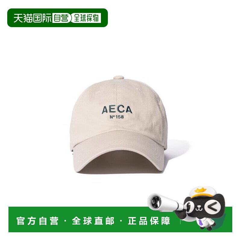韩国直邮AECA WHITE 男士帽子AWEMSSBAACAST004C6NC AECA LOGO CA