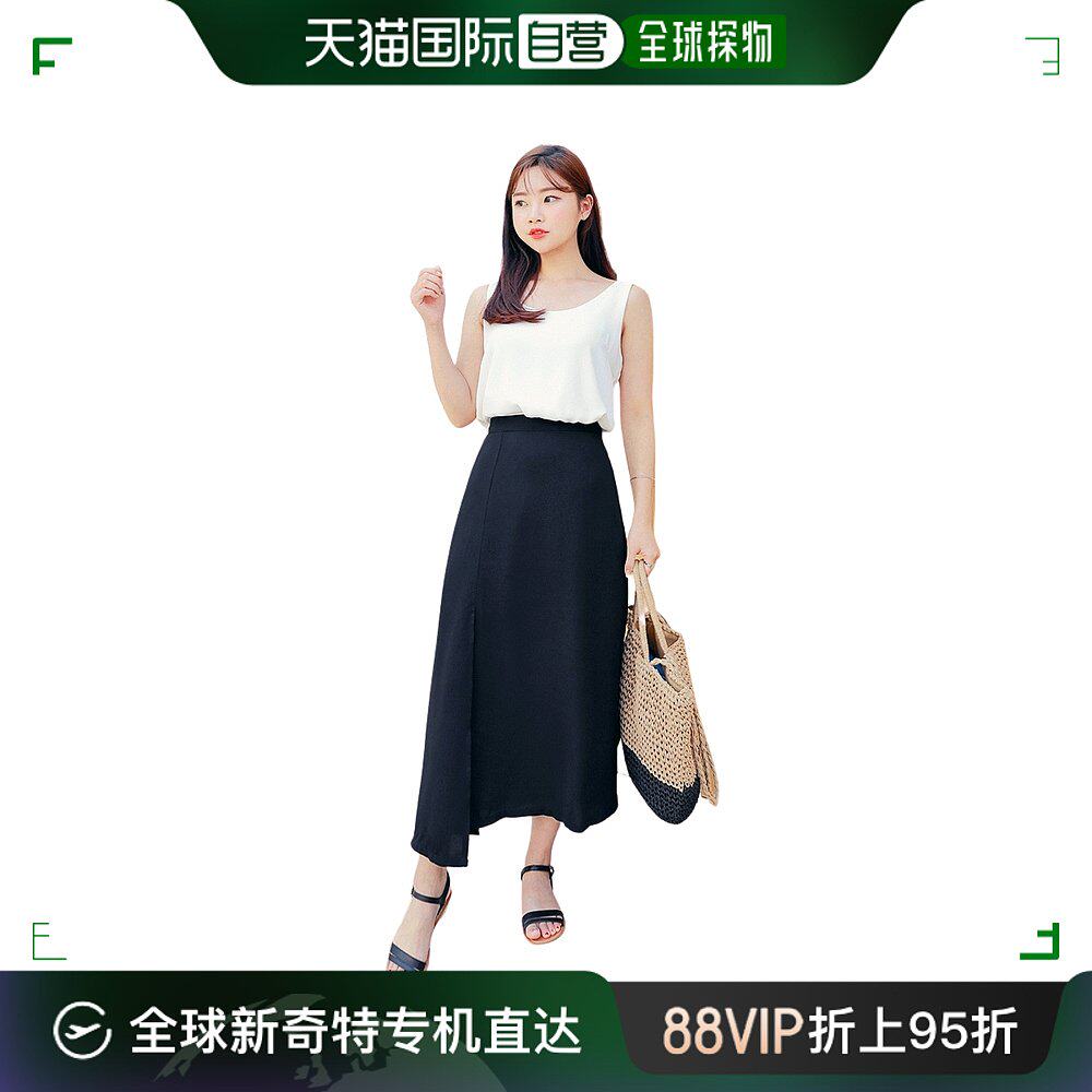 hotping半身裙女士潮流时尚经典简约风格日常休闲百搭