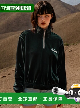 韩国直邮diadora 女士运动卫衣/套头衫D2322LFT05GND迪亚多纳