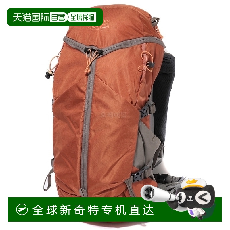 韩国直邮Mysteryranch便携背包男女款蓝色的210D尼龙材质XS／S