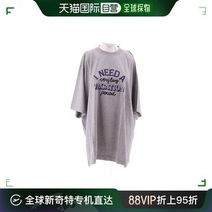 GREY 韩国直邮VETEMENTS24SS短袖 T恤女UE64TR320G 000 MELAN