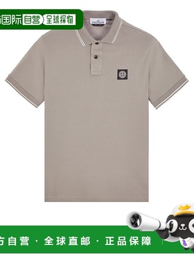 韩国直邮Stone Island Polo T 恤 80152SC18V0092 鸽灰色 DOM