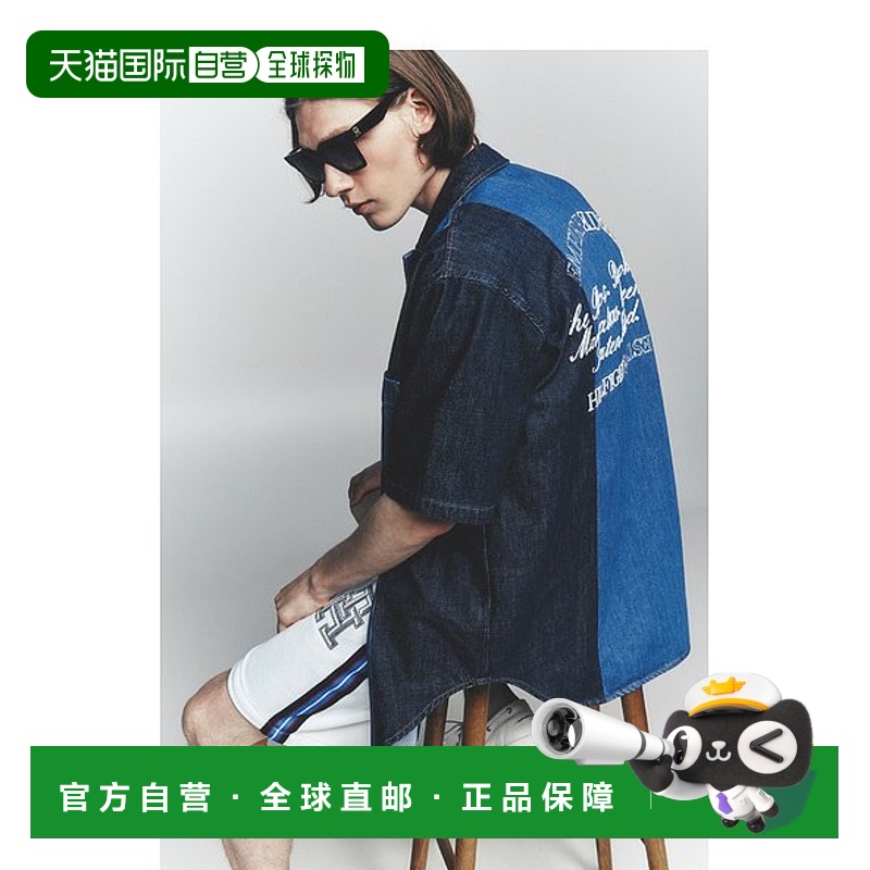韩国直邮TOMMY HILFIGER 男士男衬衫T12E1WSH900MC1C5E