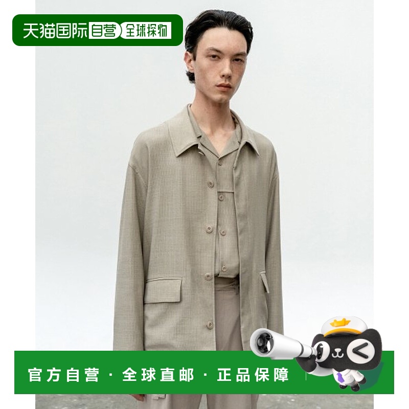 韩国直邮INSILENCE设计师款通用日常休闲宽松时尚夹克IM2A2JK12BE