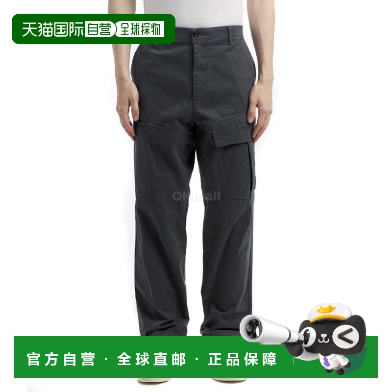 韩国直邮CP COMPANY 弹力棉缎宽松工装裤 (19CMPA067A 005529G 97