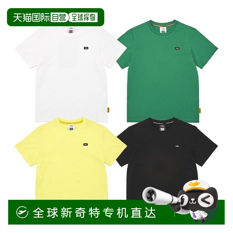 韩国直邮（国家地理）K245UTS910 Neodi Small Logo 短袖 4 个插