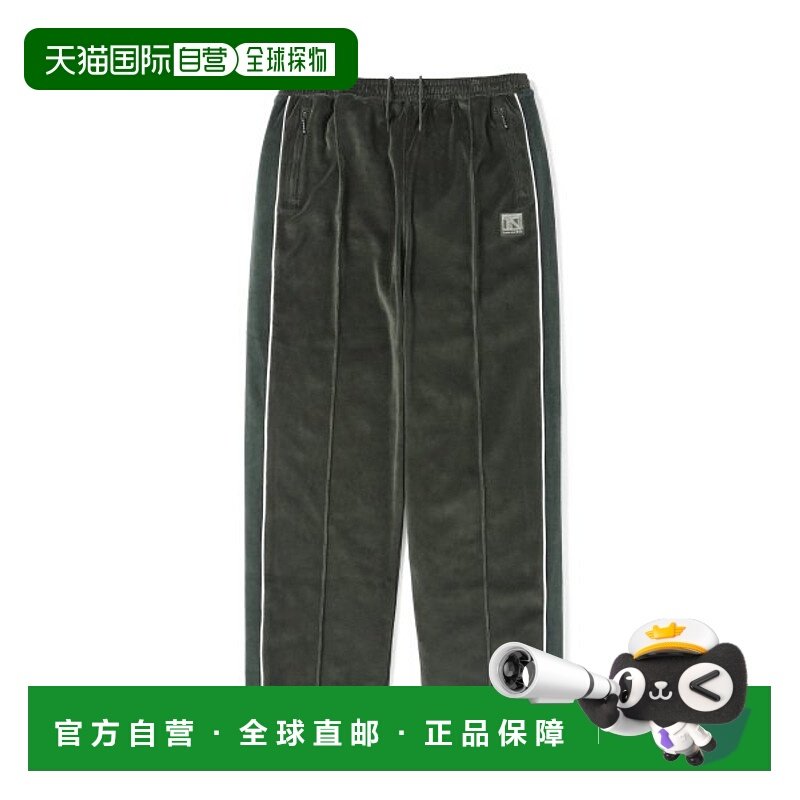 韩国直邮THISISNEVERTHAT 运动裤Velour Track Pant GreenTN233TP