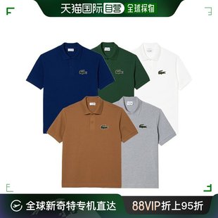 LACOSTE 韩国直邮Lacoste 运动T恤 短袖 有領襯衫 男女通用