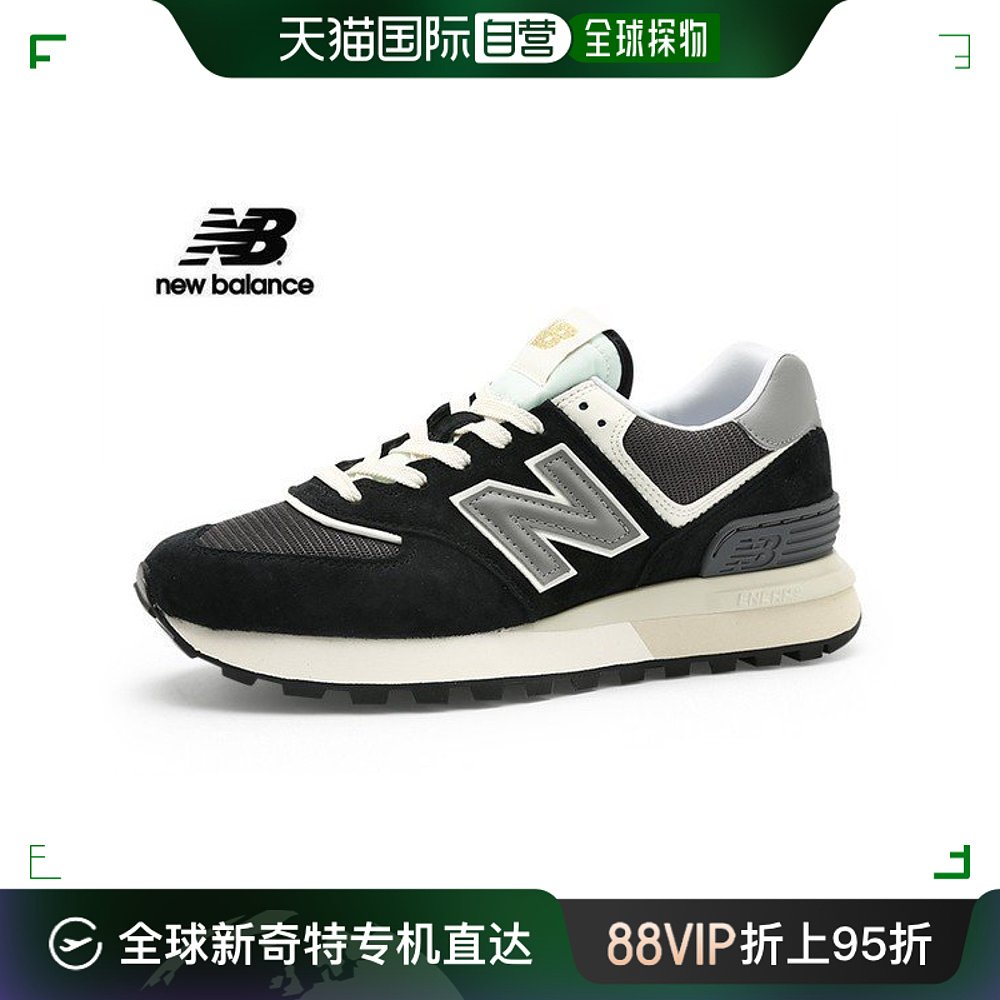 韩国直邮New Balance跑步鞋 574黑色 U574LGG1_P351047220