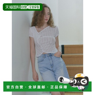 韩国直邮margarin fingers设计师款少女甜美新款日常女款休闲裤30