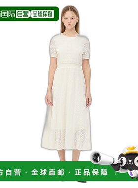 韩国直邮SISLEY 女士连衣裙 SAOP37461IV时尚高端减龄穿搭高级感