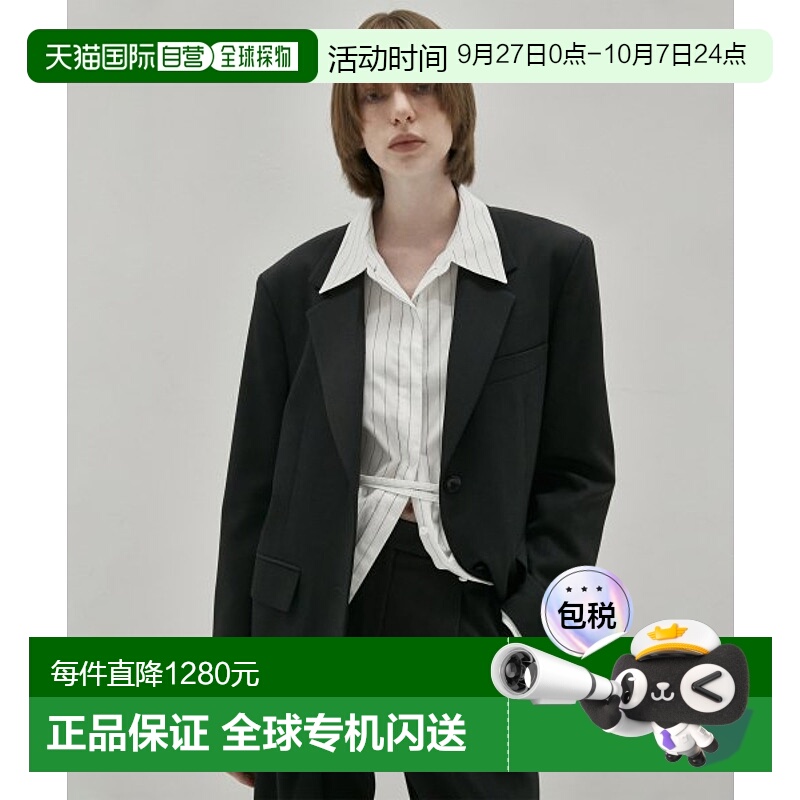 韩国直邮INSILENCE女款设计师新款秋冬高级简约时尚夹克IW2B4JK01