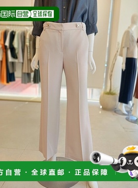 韩国直邮THE IZZAT [女式修身靴型长裤（带饰带） (IR5A0SL251)