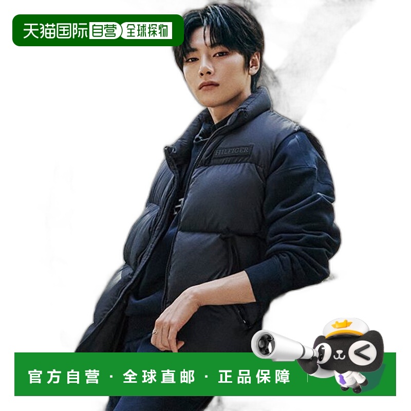 韩国直邮TOMMY HILFIGER 男士羽绒马甲T12D9QOT010MT1DW5