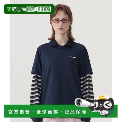 韩国直邮COVERNAT WOMAN 女士女装T恤CO2502STE3DN WOMEN ESSENTIA