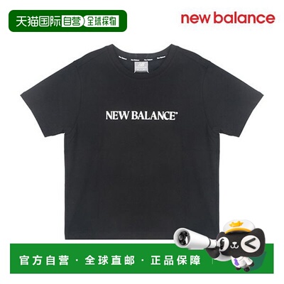 韩国直邮NEW BALANCE 女式短袖 T 恤 U6 NBNEFCO322 19 W Essenti