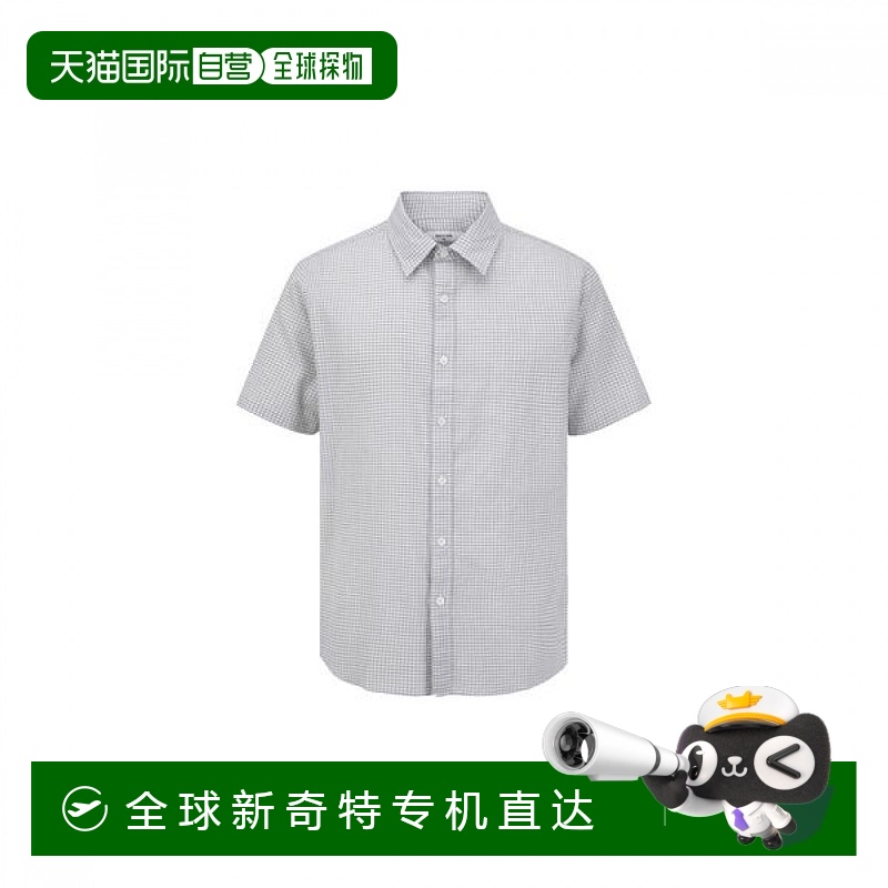 1h可退 韩国直邮艾迪臣 男士 微图案 短袖衬衫_NEF2WC1952
