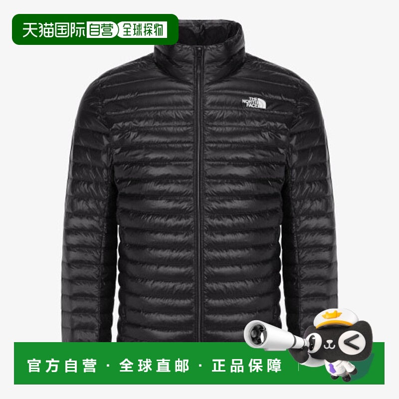 韩国直邮北面THE NORTH FACE Logo拉链长袖夹克外套 男款 黑色