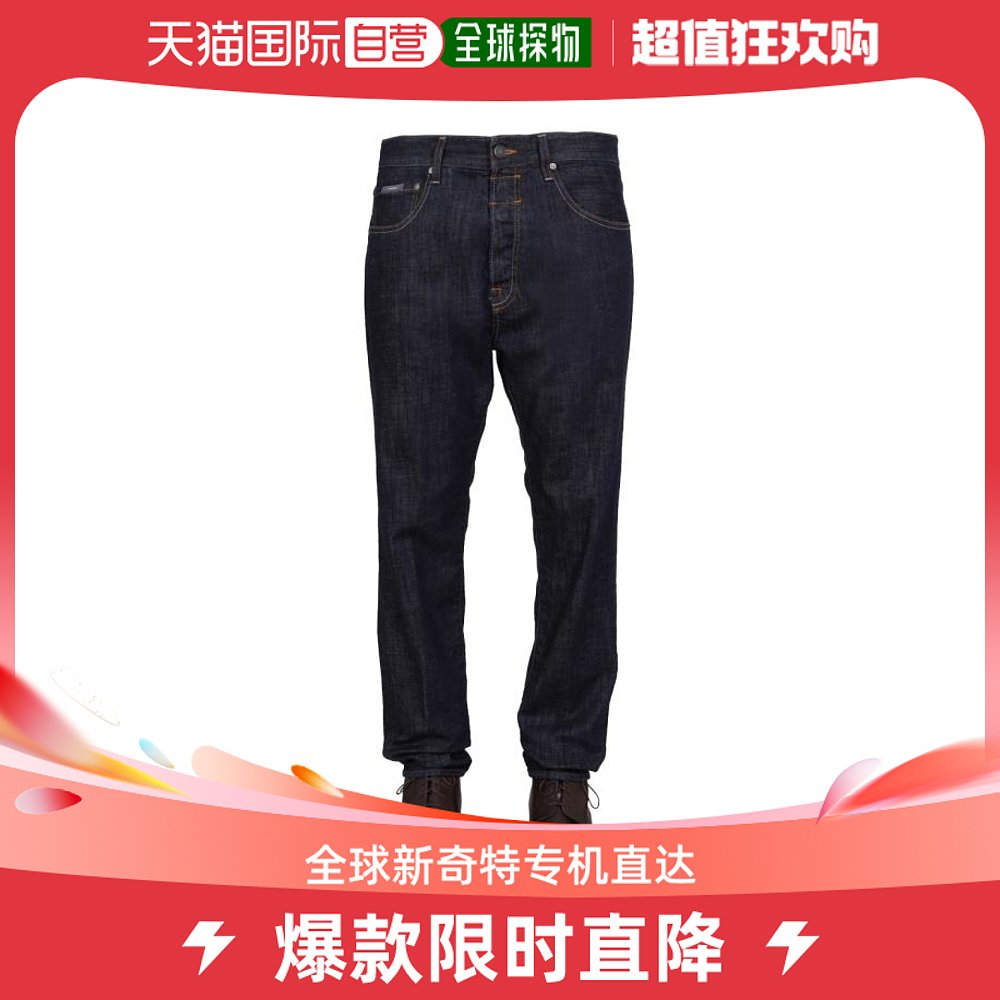 韩国直邮LARDINI22SS牛仔直筒裤男EMJIMMY R EM58252800RDENIM