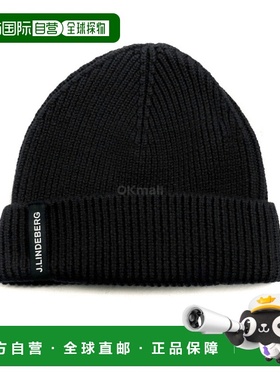 韩国直邮J.LINDEBERG 胡安美利奴毛帽 (FMAC11866-9999) 毛线帽