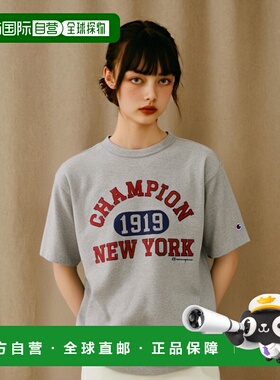 韩国直邮CHAMPION冠军韩版正品运动休闲日常复古舒适T恤CKTS4E234