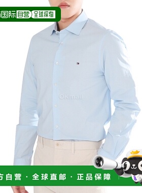 韩国直邮TOMMY HILFIGER 经典弹力地理印花 SF 衬衫 (MW35798-0GZ