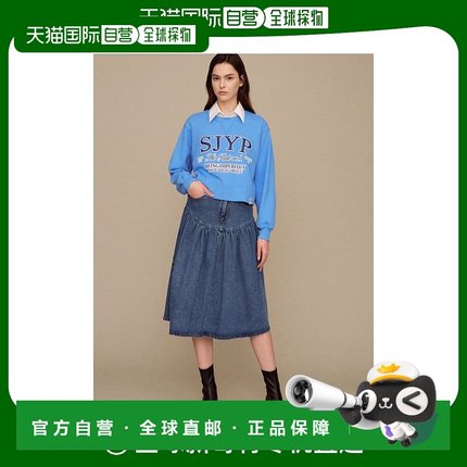 韩国直邮sjyp  上装T恤高档 经典时尚 简约百搭舒适透气 高级感