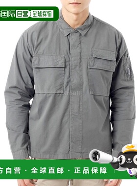 韩国直邮CP COMPANY 有机华达呢实用镜片衬衫 (18CMSH128A 110143