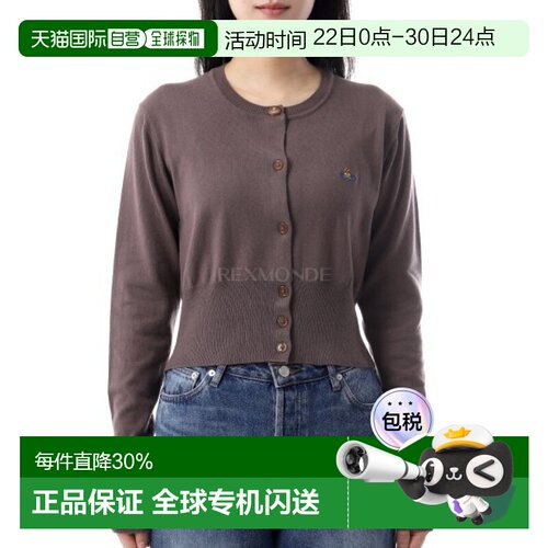 韩国直邮Vivienne Westwood BEA 短款开衫 (1803002U Y001V D408)