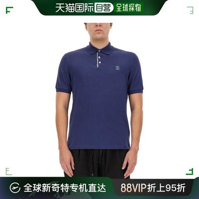 韩国直邮BRUNELLO CUCINELLI24SS长袖T恤男ME8548765 CYZ74BLUE