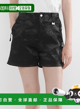 韩国直邮Mark&Lona黑色迷彩短裤男女通用下装MLW-4A-AT32-0019