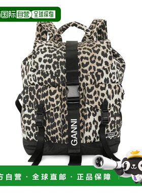 韩国直邮Gani 背包 A4757943 LEOPARD DOM