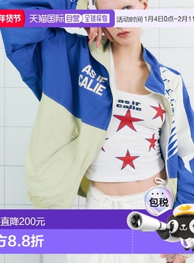 韩国直邮AS IF CALIE女士吊带衫CA25ASL004WHF SHIRRING STAR SLEE