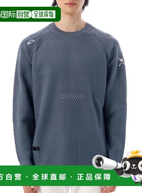 韩国直邮OAKLEY 骷髅面毛衣 CREW 3.0 (FOA408270-蓝色焦油) 圆领