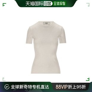 T恤女FZX999AQ41 韩国直邮FENDI24SS短袖 WHITE