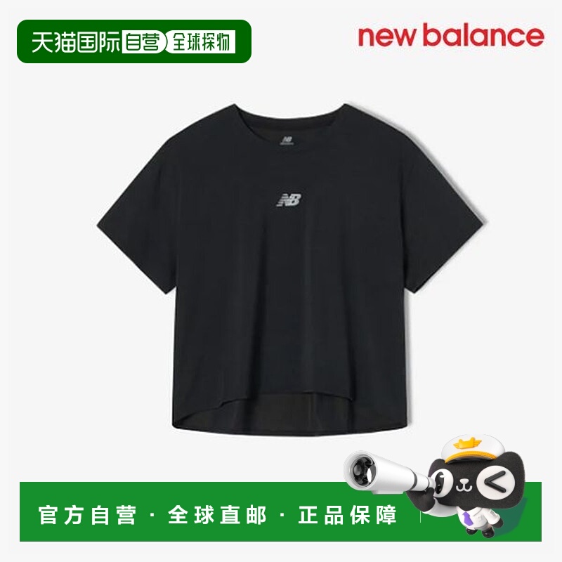 韩国直邮NEW BALANCE 短袖 T 恤 U6 NBNEF2V352 19 WT51133 W 中