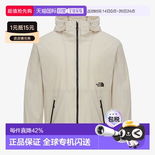 韩国直邮THE FACE北面男女轻薄防晒衣防紫外线NJ3LR04 NORTH