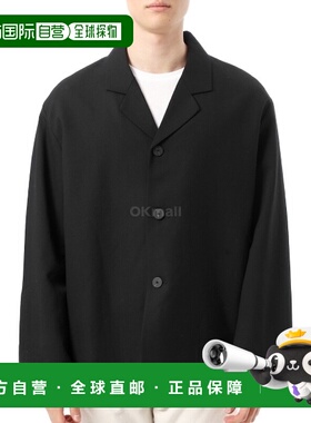 韩国直邮STUDIO NICHOLSON FERRO 3 纽扣西装外套 黑色 (1269) 夹