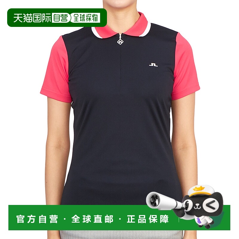 1h可退 韩国直邮j.lindeberg 女士 高尔夫衬衫