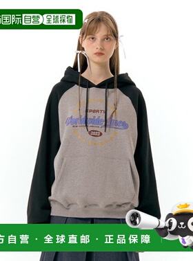 韩国直邮Ames Worldwide 女士连帽衫SURROUNDING STAR RAGLAN HOOD