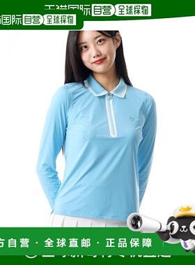 韩国直邮G/FORE 色块丝质科技尼龙四分之一拉链 POLO 衫 (GLP0000