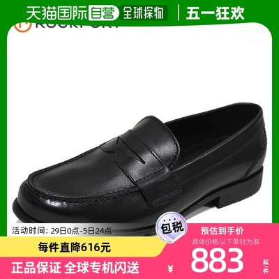 韩国直邮[ROCKPORT] Kitten Penny  中黑色 男士 正装 乐步皮鞋