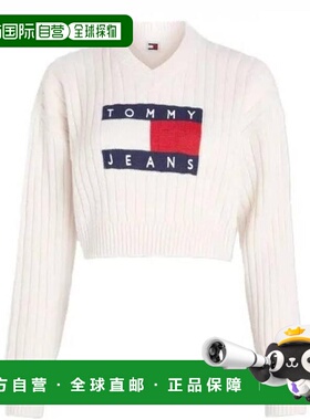 韩国直邮Tommy Hilfiger 毛衣 DW18528YBH 白色 DOM新款