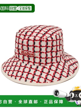 韩国直邮MALBON GOLF男士帽子M4243PCP37RED TEAM MALBON REVERSI