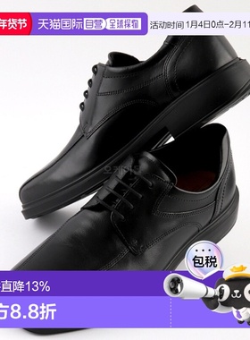 韩国直邮ECCO爱步HELSINKI 2男士平头皮鞋商务时尚500174-01001