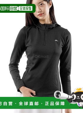 韩国直邮J.LINDEBERG W 空中四分之一拉链兜帽 (GWJS11704-9999)