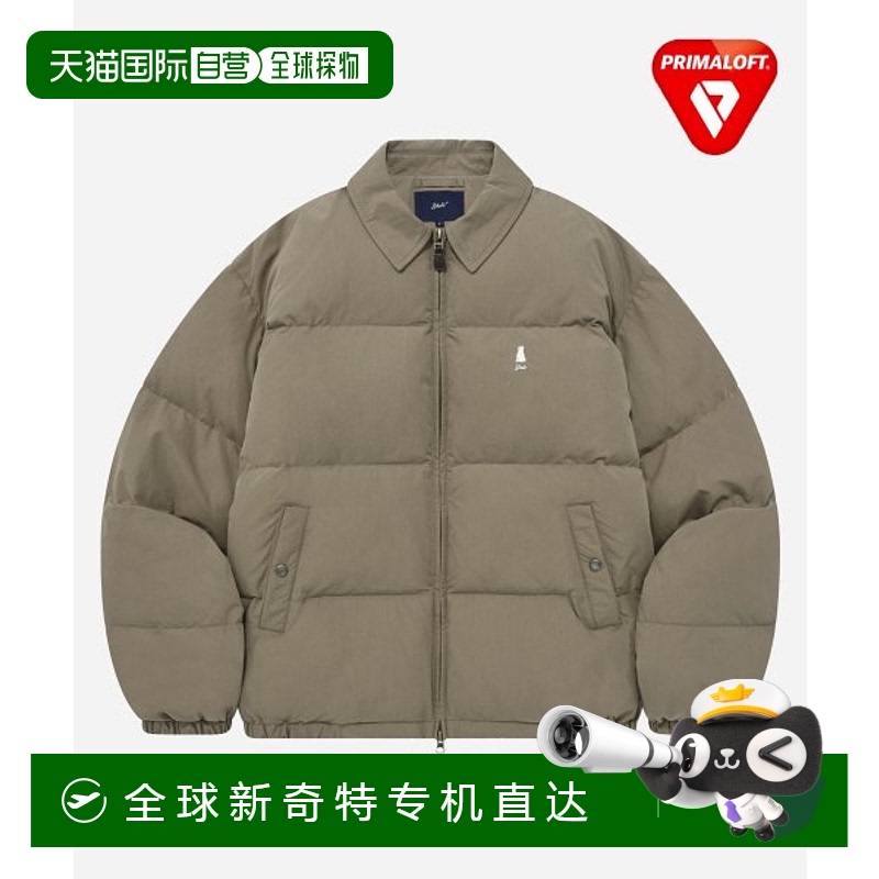 韩国直邮YALE PRIMALOFT WARM UP+ SHORT PUFFER PADDING KHAKI夹