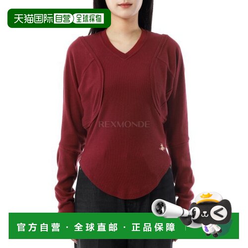 韩国直邮Vivienne Westwood西太后POURPOINT针织上衣V领3G010045