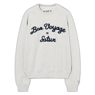 韩国直邮SATUR设计师款大气简约日常休闲个性卫衣SA23FWUM08MI